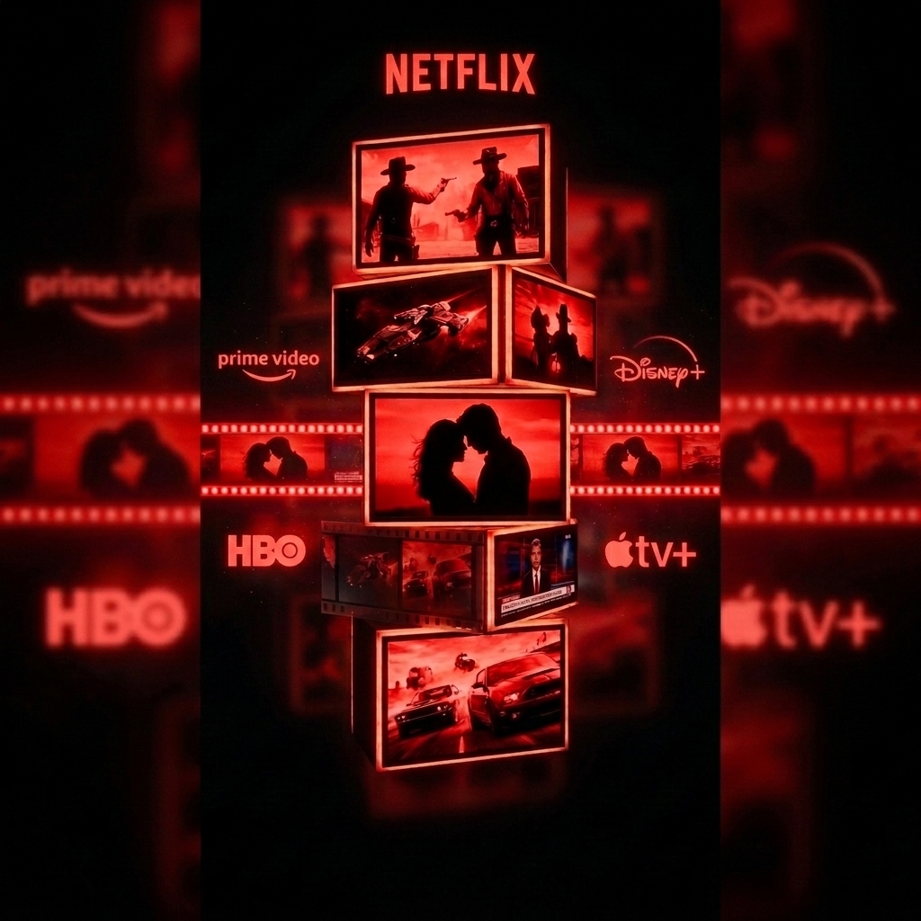 Films and series IPTV library on MaxProTV